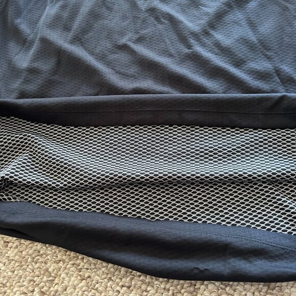 Nike Men's Black Polo Shirt Size L – Performance Golf/Tennis Activewear - Picture 5 of 8